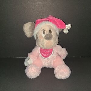 Disney Parks Minnie Mouse My 1st Christmas Super Soft Stuffed Plush